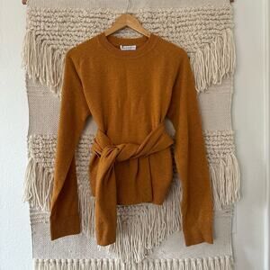 NWT: JW Anderson Waist Tie Crewneck Sweater